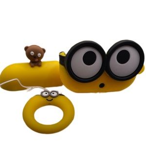 Yellow Big Eyes Case Compatible with AirPod Pro